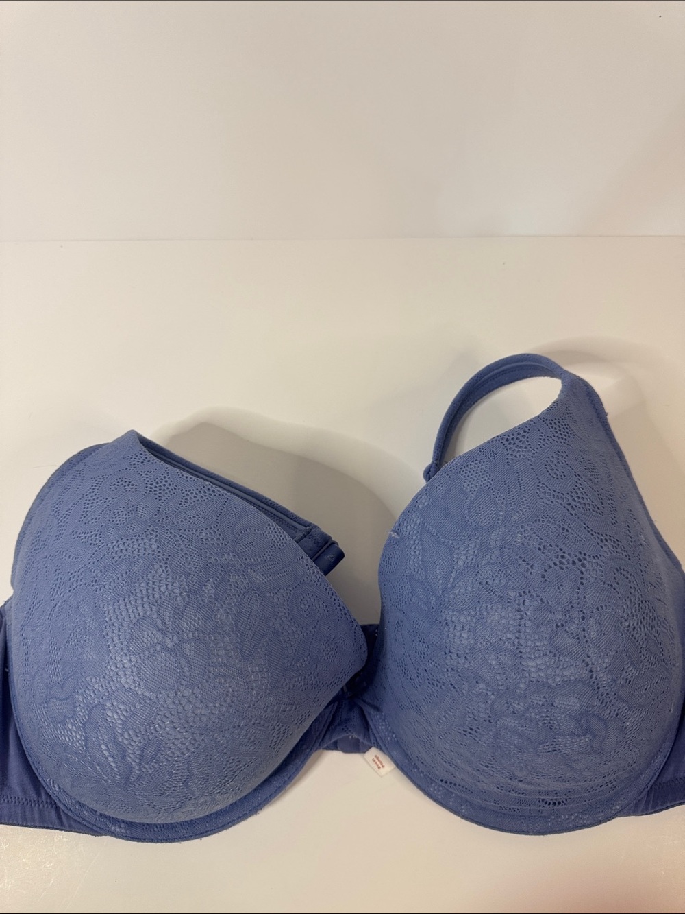 Victoria's Secret Blue Lace T-Shirt Bra 44DDD